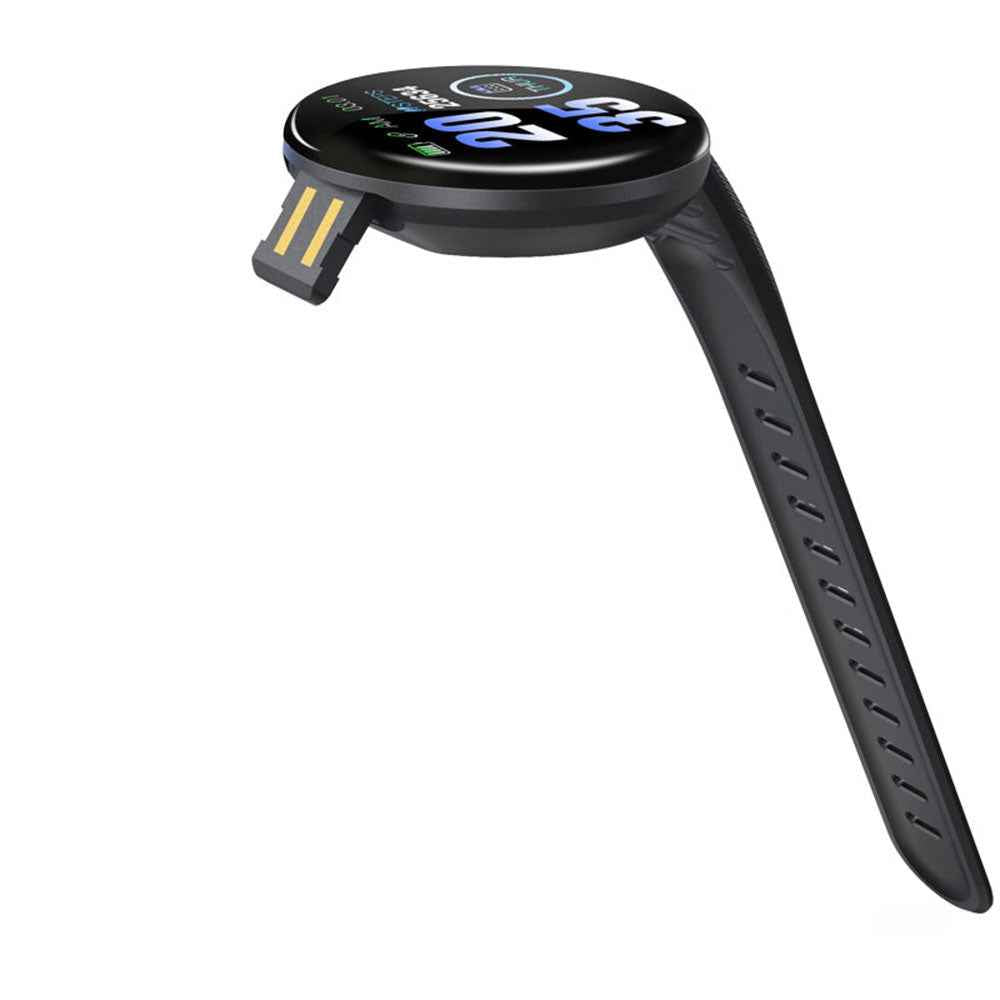 D18 Round Smart Bracelet Color Screen Sports Pedometer Sleep