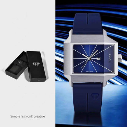 Rectangular-plate Mens And Womens Watches