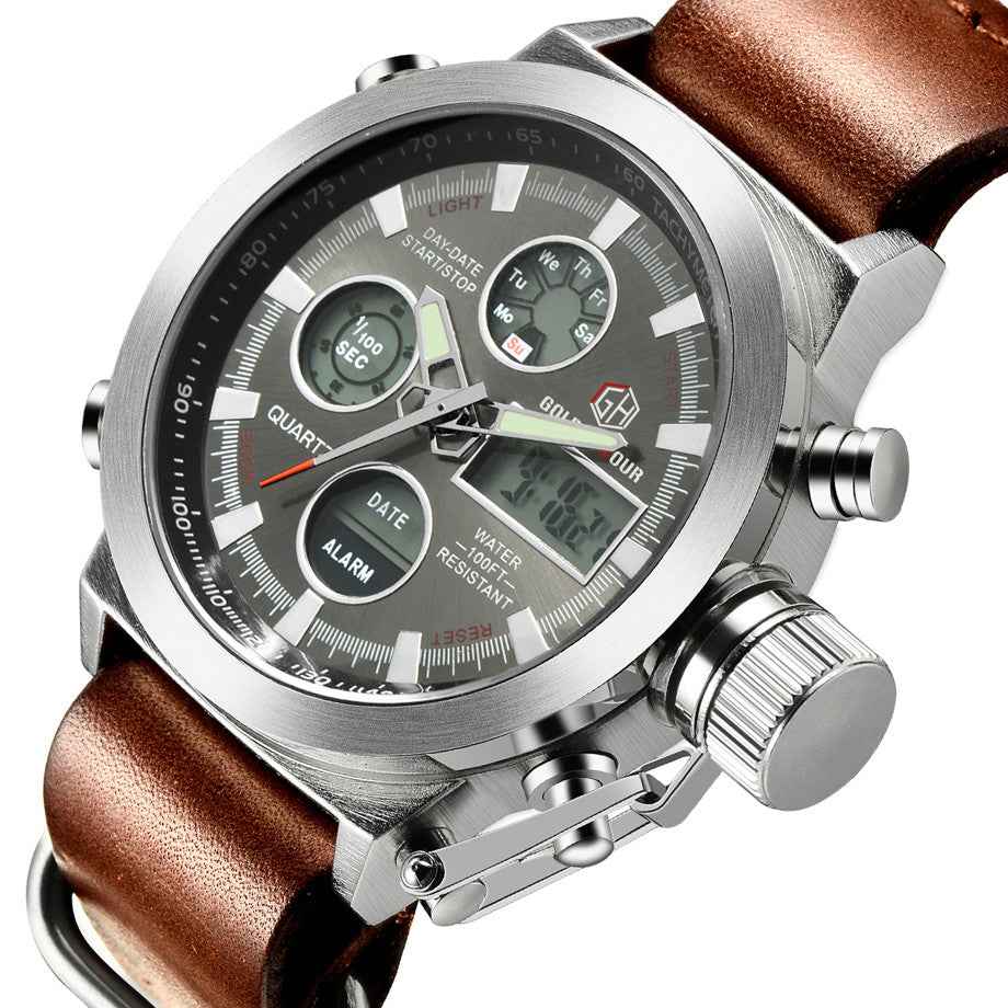 Luxuriöse Herrenuhr Militär Stil – Deine perfekte Sportuhr für jeden Anlass