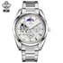 Wei Guan full automatic machinery, fashion moon alternate function watches, leisure men&