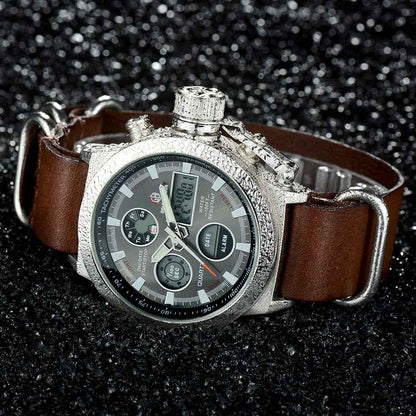 Luxuriöse Herrenuhr Militär Stil – Deine perfekte Sportuhr für jeden Anlass