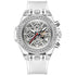 Diamond Inlaid Transparent Quartz Watch Waterproof