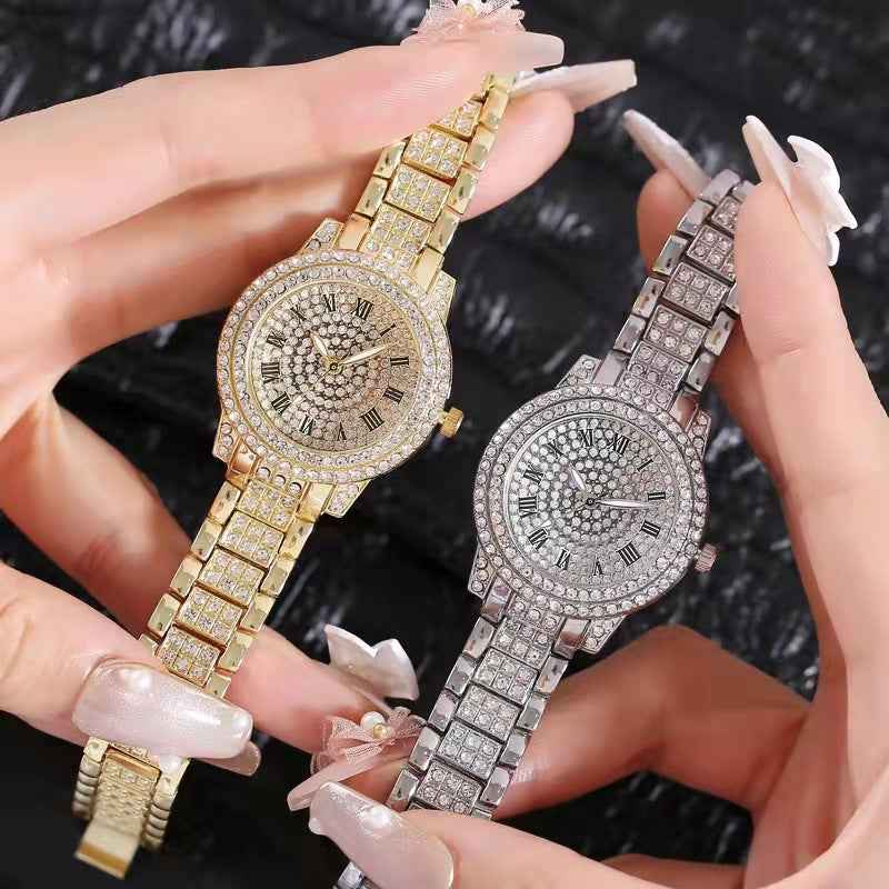 Diamond-encrusted Casual Fashion Women&