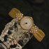 Jewelry Vintage Watches Kaleidoscope Diamond Quartz Women&