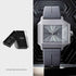 Rectangular-plate Mens And Womens Watches