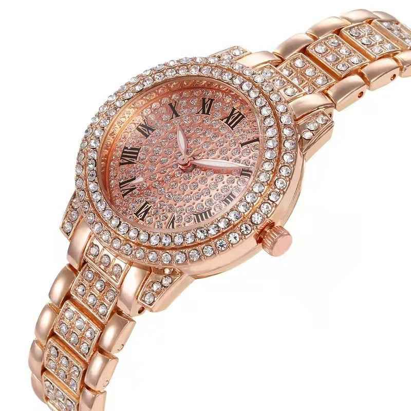 Diamond-encrusted Casual Fashion Women&