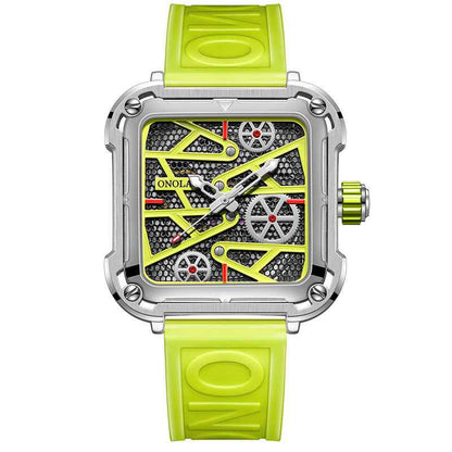 Modische Herrenuhr von ONOLA – Luxuriöse Skelett-Automatikuhr für Herren